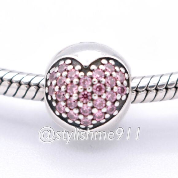 One Authentic PANDORA Love of My Life Clip - 791053CZS - Picture 2 of 14
